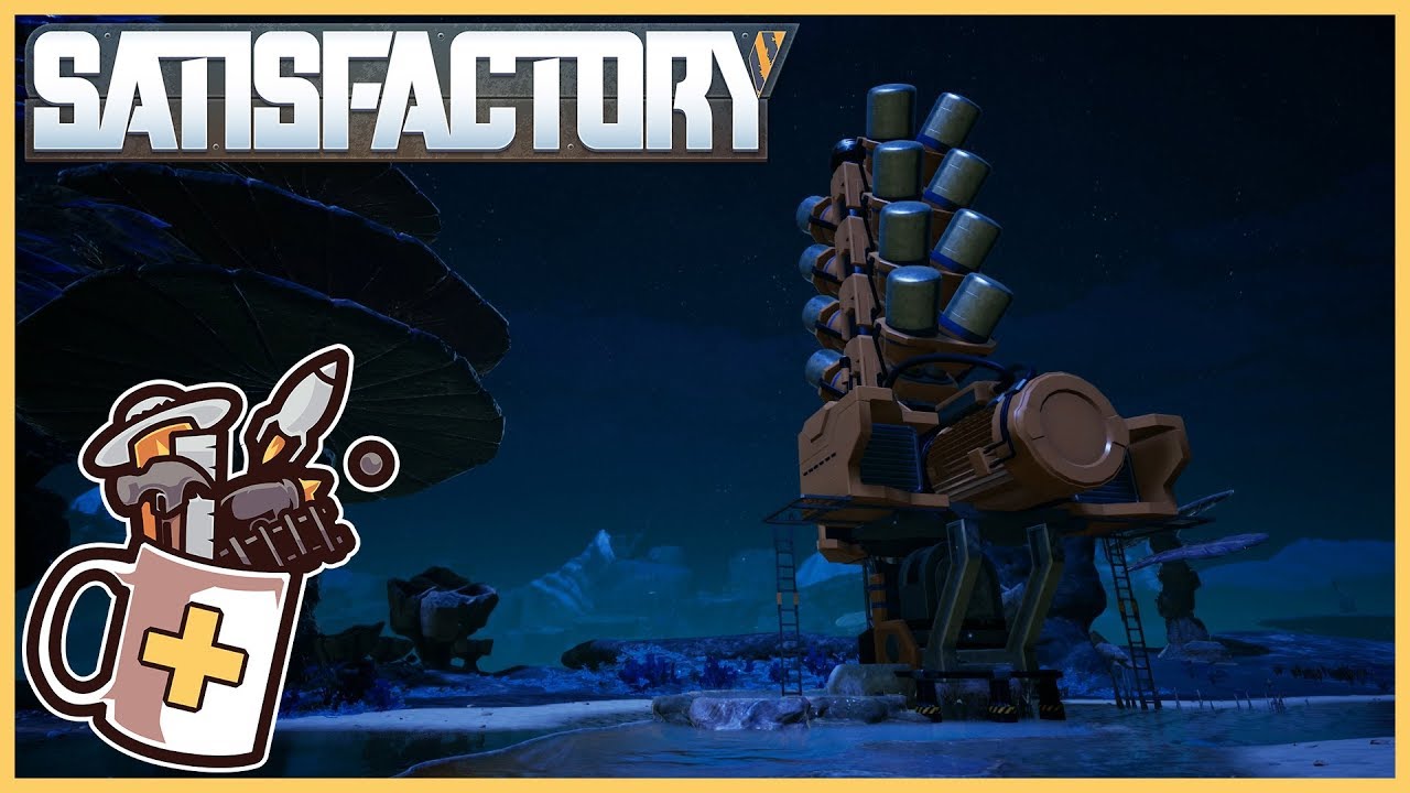 Clean Geothermal Power in Satisfactory Satisfactory Let's Play