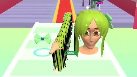 Wig Maker All Levels Gameplay iOS,Android Mobile Game