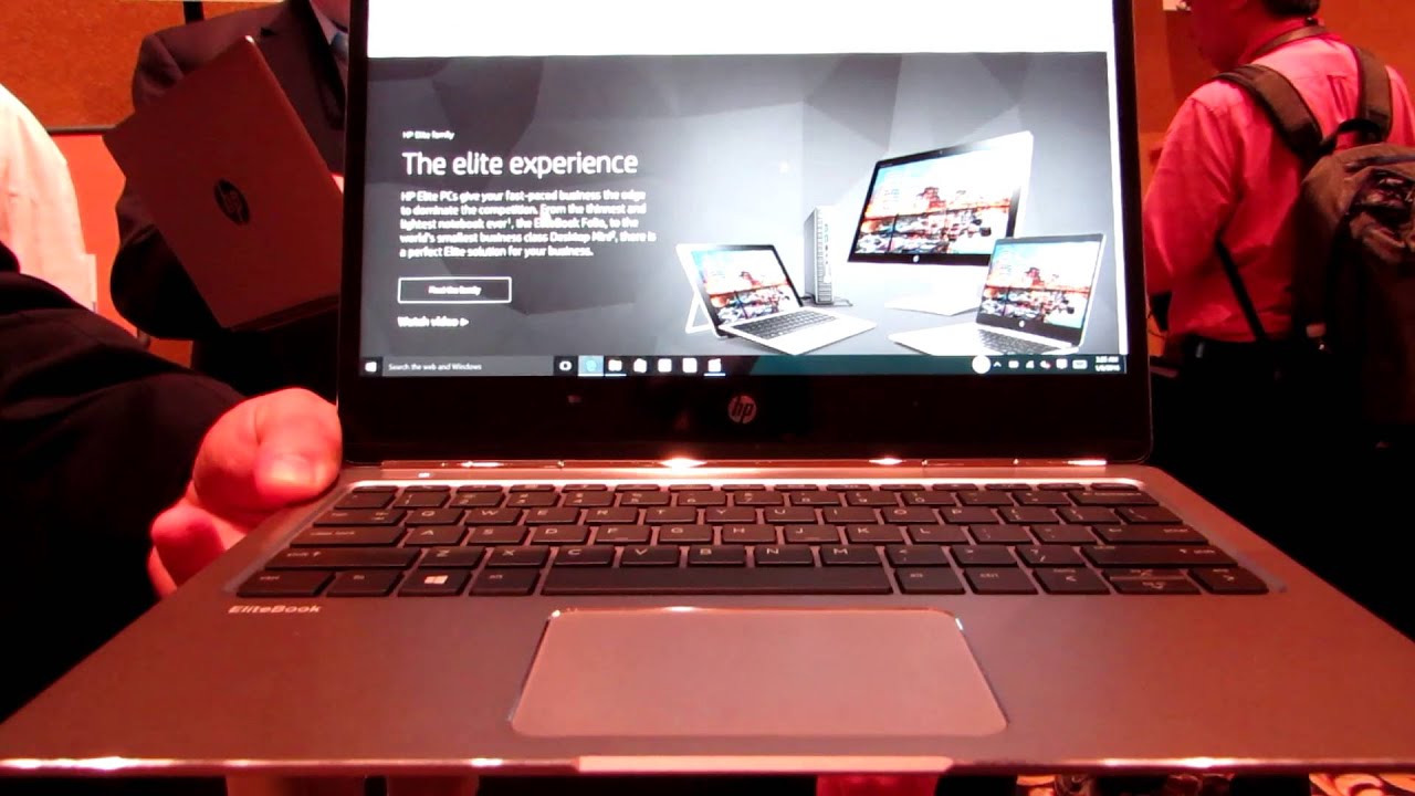 HP Elitebook Folio thin and light business notebook (CES 2016)