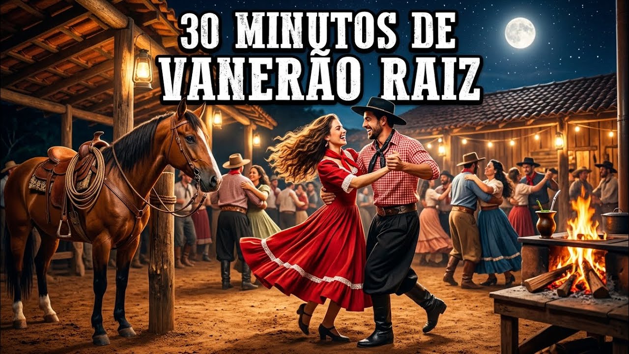 30 MINUTOS DE VANERÃO RAIZ! 🔥 Baile de Galpão Gaúcho com Gaita e by imagens Cavalo