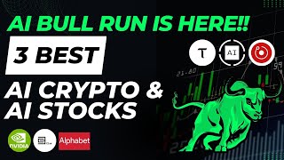 3 Best AI Crypto and AI Stocks | Crypto AI Bull Run is here
