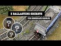 Track ballasting secrets  immediate initial effects and great final results for your model railway