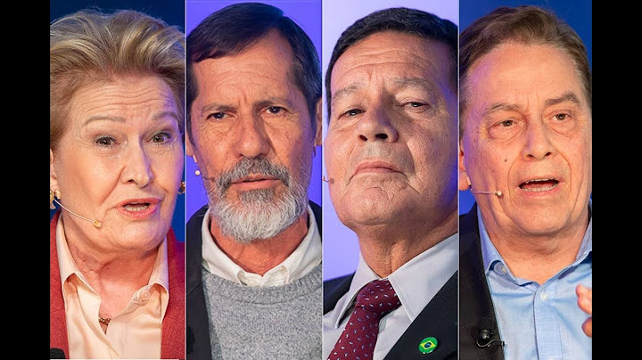 Veja na íntegra o debate entre candidatos a vice-presidente da república