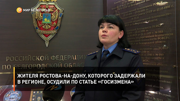 Жителя Ростова-на-Дону, которого задержали в регионе, осудили по статье «Госизмена»