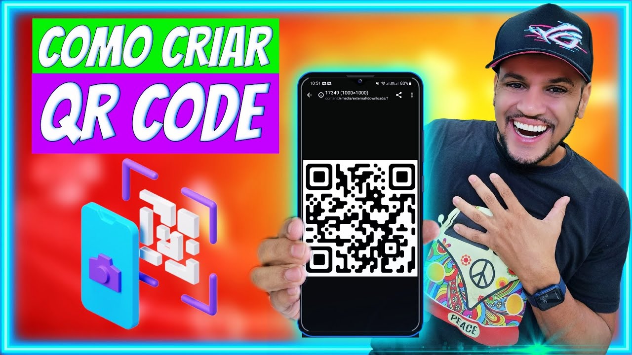 Como Fazer Criar Um QR CODE Personalizado YouTube