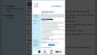Healthcare Pharmaceuticals Limited New Job Circular 2026  #job #bd #education