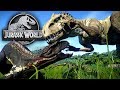 Jurassic World Evolution #27 - Kampf der Dinosaurier & Indoraptor VS Indominus Rex! | LP JW Deutsch