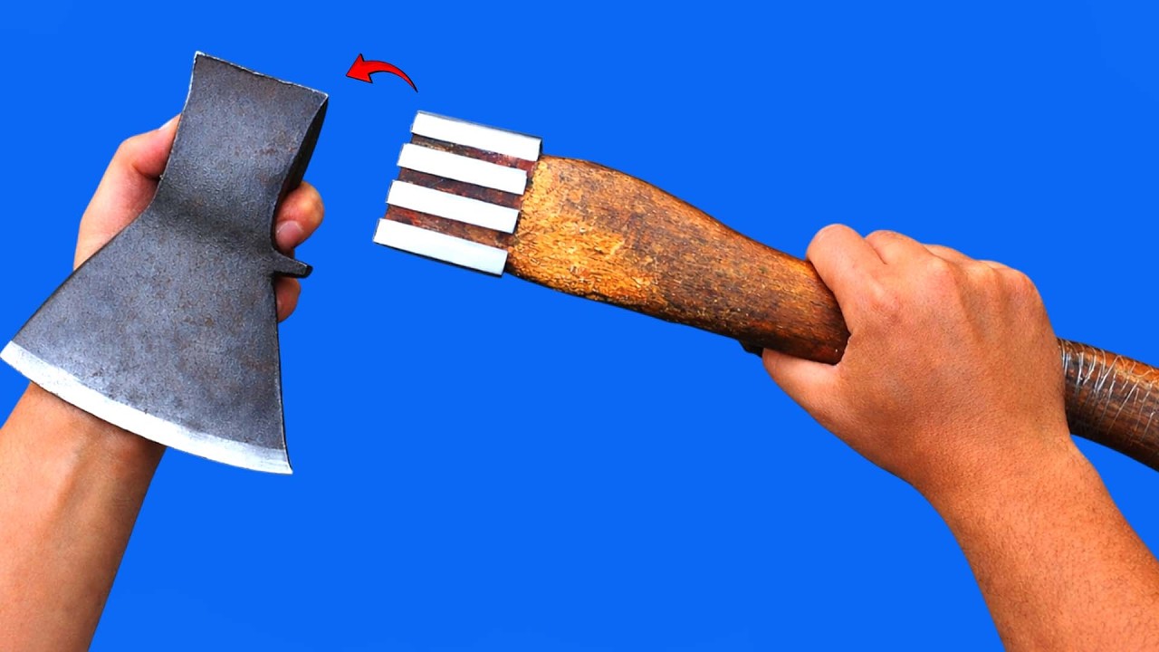 99% людей не знают этого секрета! Следуйте этому методу, и ваша рукоятка молотка прослужит вечно!