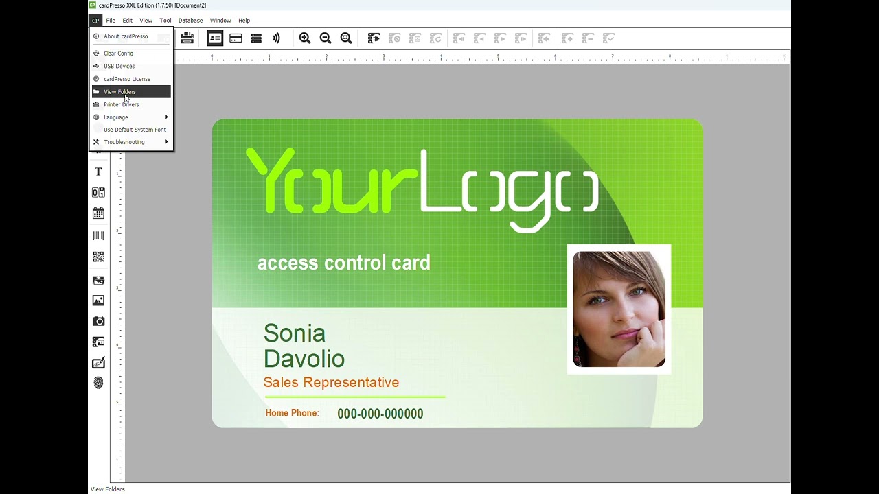 Where are the project backup files kept for cardpresso