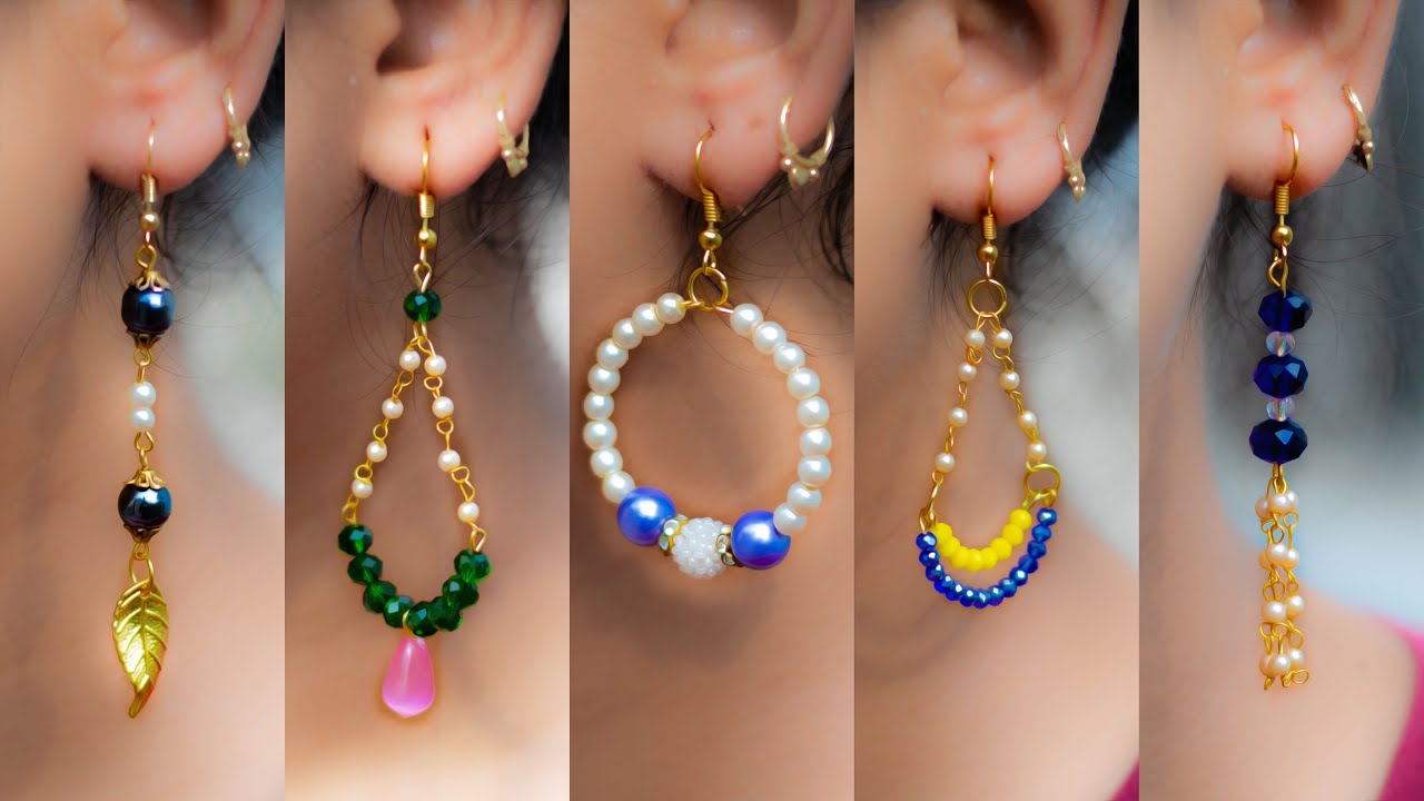 Pearl Long Danglers. Indian Wedding Statement Earrings. Jhumka/ Long Pearl  Danglers. Gold Plated Pearl Earring, Handcrafted Earring, Gift - Etsy