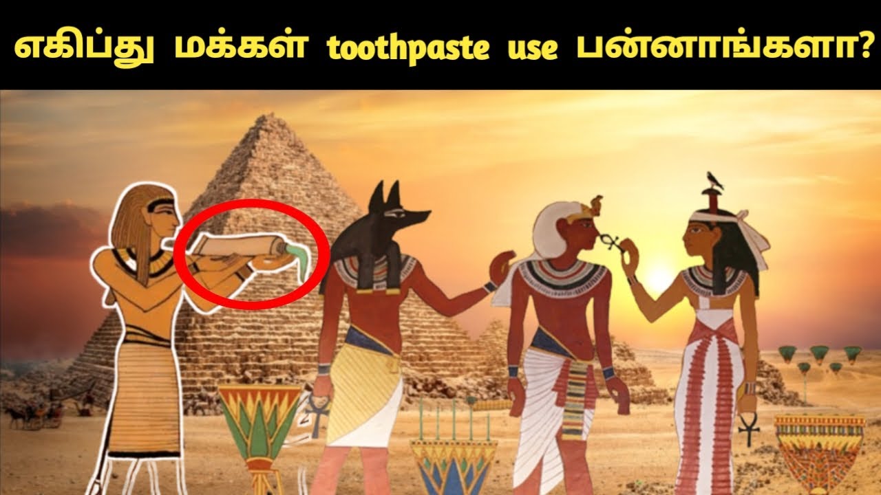 Do the people of Egypt use toothpaste like us? | Explained in Tamil ...