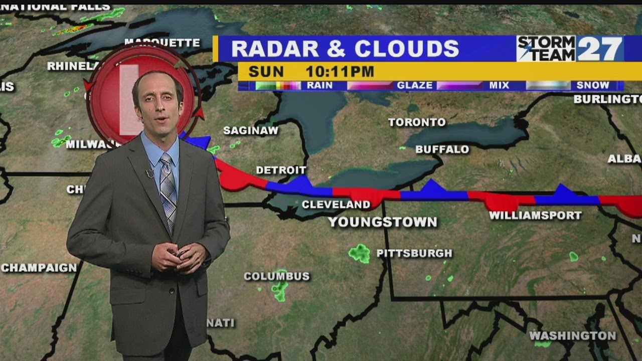Forecast Update: Rain chances increase this week - YouTube
