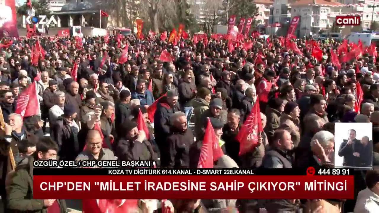 CHP'den Millet İradesine Sahip Çıkıyor Mitingi - Karaman #CanlıYayın