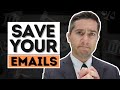 How to Save Emails for a Lawsuit - Pt. 2