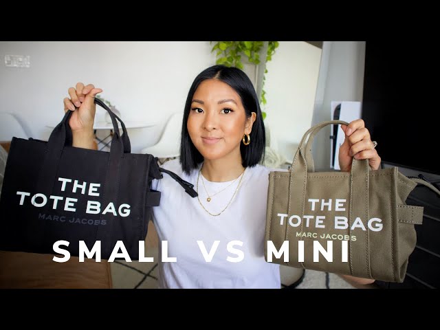 MARC JACOBS TOTE BAG SIZE COMPARISON 🔥 Mini, Small & Large Travel