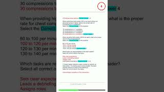 AMERICAN RED CROSS ACLS FINAL EXAM 2024 QUESTIONS