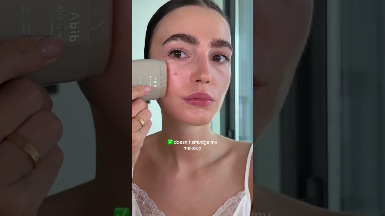 If you have oily skin   Airy Sunstick from @Abib is for you!