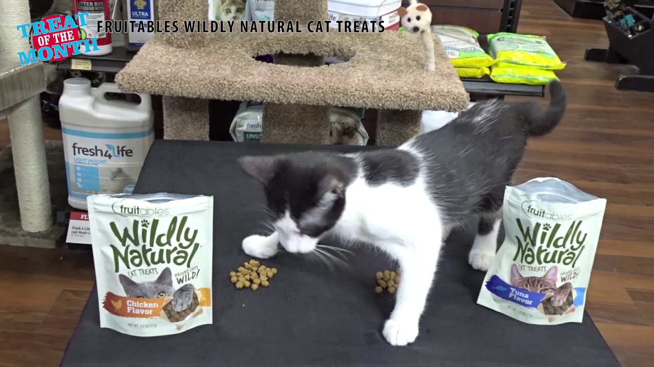 wildly natural cat treats