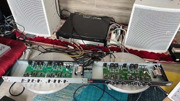 Crossover dbx 223xl 223xs cốt cơ hàng bãi Mỹ xịn điện 120vac