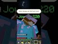 Mon niveau en PVP est cool #memes #minecraft