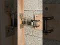 Simple automatic latch for swing gates. #gate  #diy
