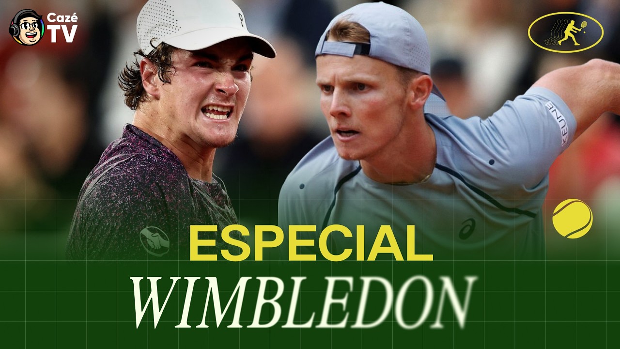 REACT DE JOÃO FONSECA X JESPER DE JONG | 2ª RODADA | ESPECIAL WIMBLEDON
