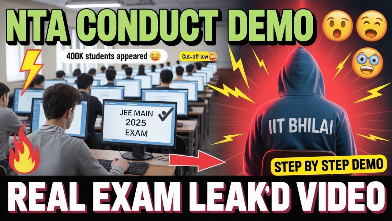 NTA Conduct Live Demo Exam🔴✅ How To Give JEE Main 2026 Online Exam|Jee Main 2026 Exam कैसे दे?।Jee