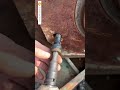 Remove damaged hex bolts