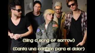 The Sounds - Painted by numbers (lyrics english/spanish)