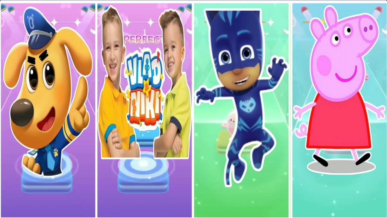Sherif labrador vs Vlad and Niki vs Catboy vs Peppa pig