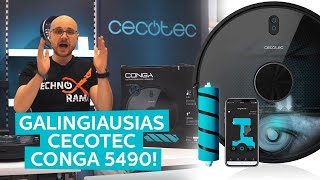 Galingiausias Siurblys - Robotas Cecotec Conga 5490! - YouTube