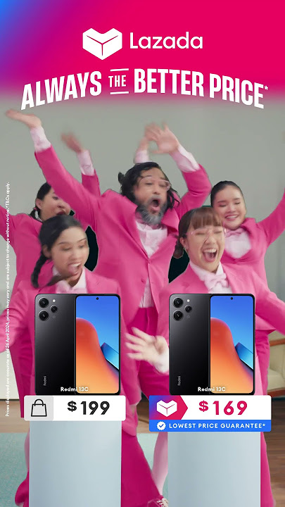 This is your sign to get your mobile phones on Lazada, always the better price!