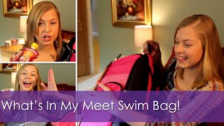 What's In My Meet Swim Bag | Speedo Teamster Backpack