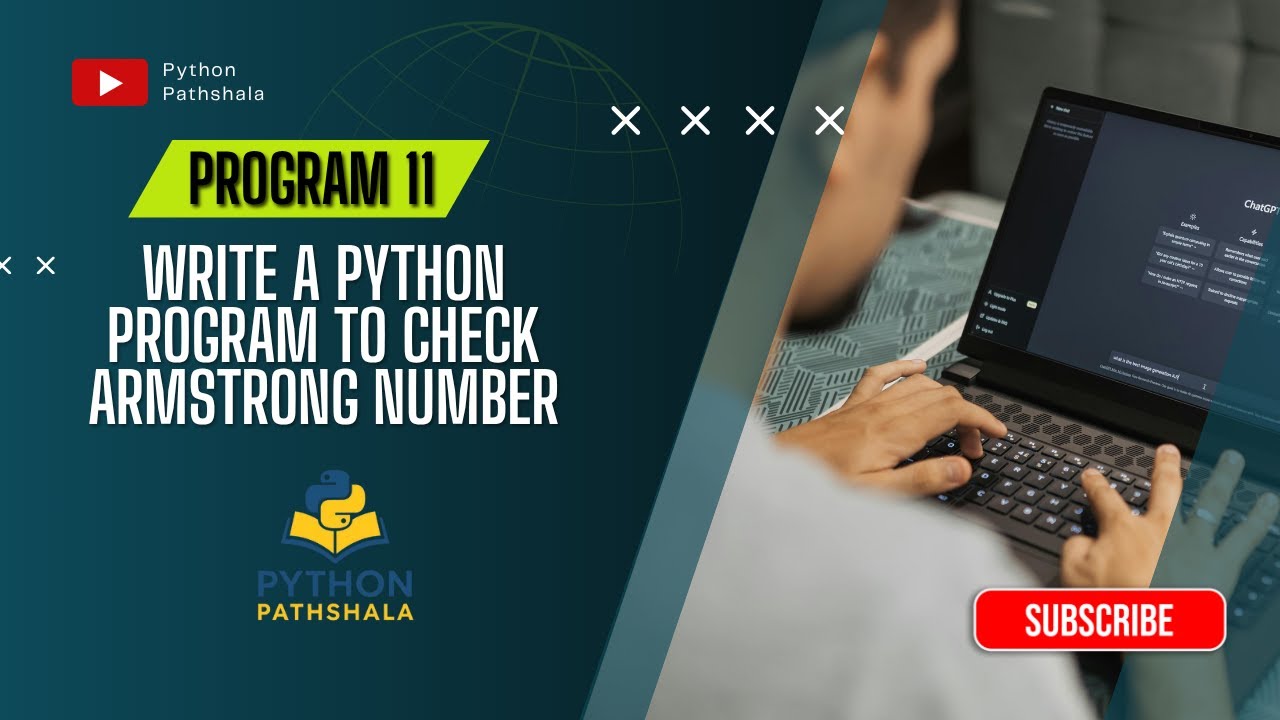 Python Program to Check Armstrong Number | Python Program 11 - YouTube