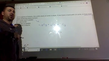 3.3 Problem Solving with Combinations