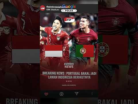 Portugal bakal jadi lawan Indonesia selanjutnya #viral #fypシ #sepak bola