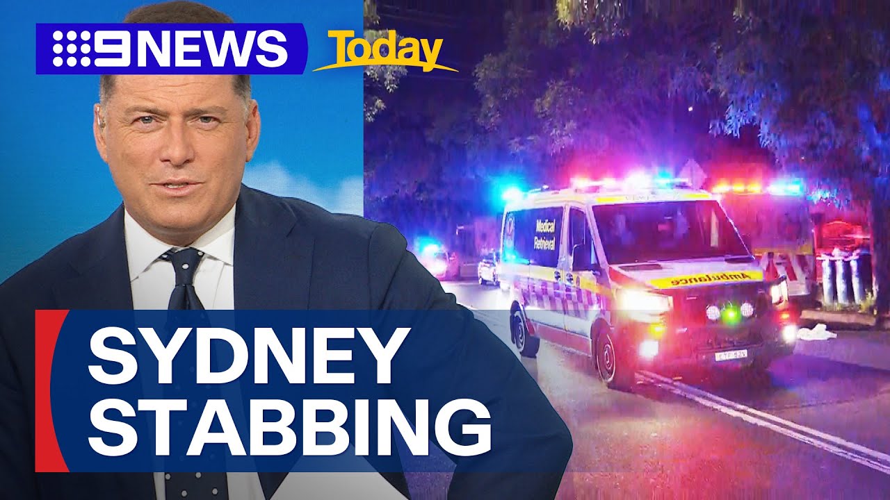 Three people in hospital after stabbing attack in Sydney | 9 News ...