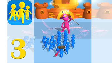 Join Clash 3D Gameplay Walkthrough Part – 3 Boss Fight (Android/iOS)