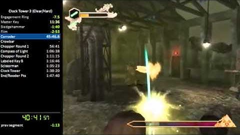 Clock Tower 3: Clear/Hard Mode Speedrun RTA  (1:40:10)