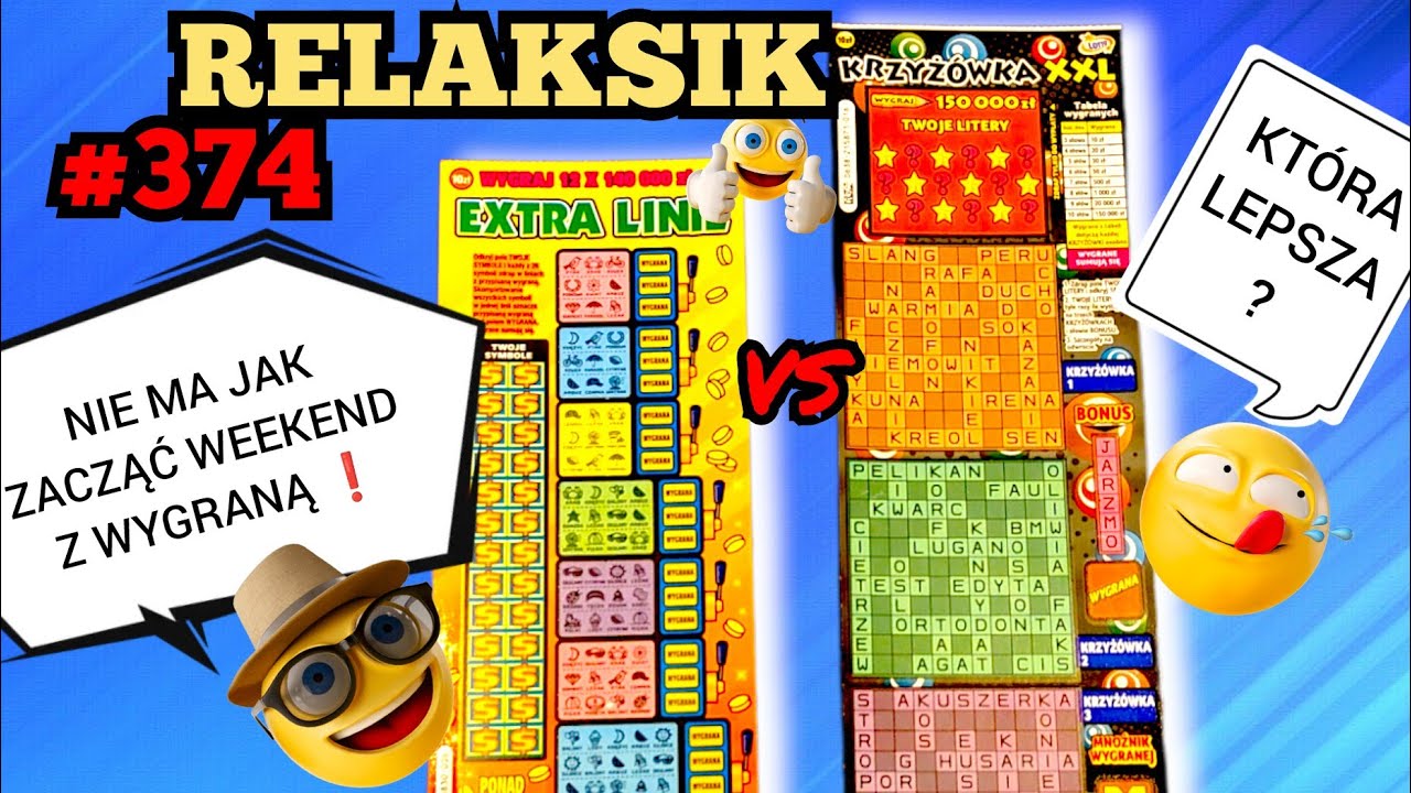 Jak Sprawdzić Czy Zdrapka Jest Wygrana Zdrapki Lotto#374 Krzyżówka XXL i Extra Linie👌Jest Wygrana Która