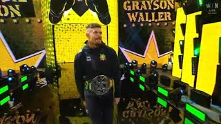 Grayson Waller Entrance (First Entrance As Champion) - WWE NXT 9/1/2026