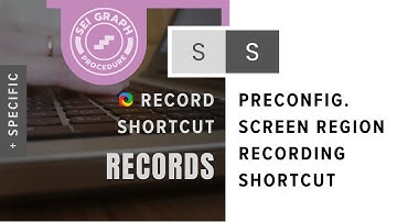 Create ShareX Preconfigured Screen Region Recording Shortcut