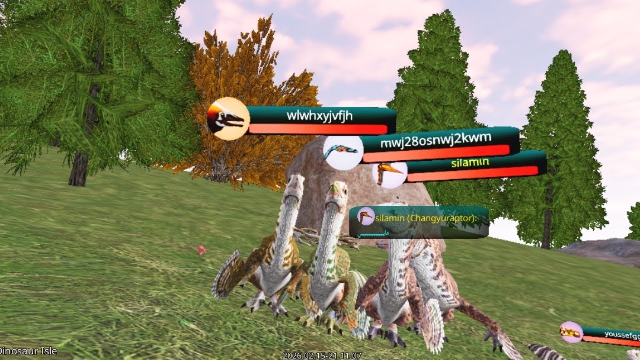 حياه الديناصور الجديد الدجاجه 🙂✨