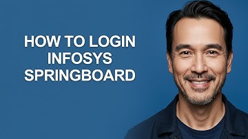 How to Login Infosys Springboard - KevinHowTo