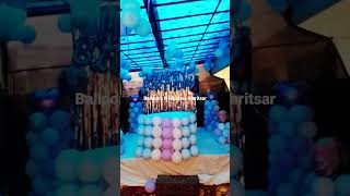 Quick set up for Birthday Party at home by Balloons N Ribbons Amritsar balloons birthday