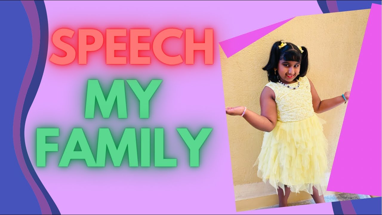 speech about family 3 minutes