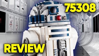 ЛЕГЕНДАРНЫЙ ДРОИД! Обзор на ЛЕГО Звездные Войны 75308 - R2-D2 | LEGO Star Wars