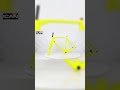 Ican carbon cyclocross bike frame ac388 in color yellow with triaero logo