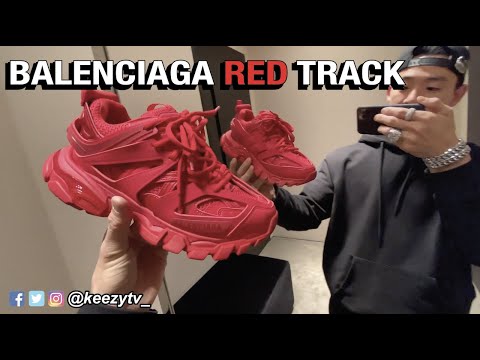 all red balenciaga track