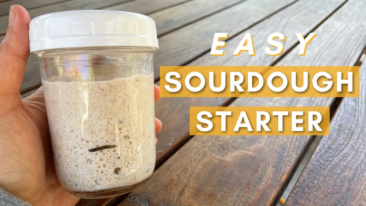 How to Make a Sourdough Starter in 6 Days 